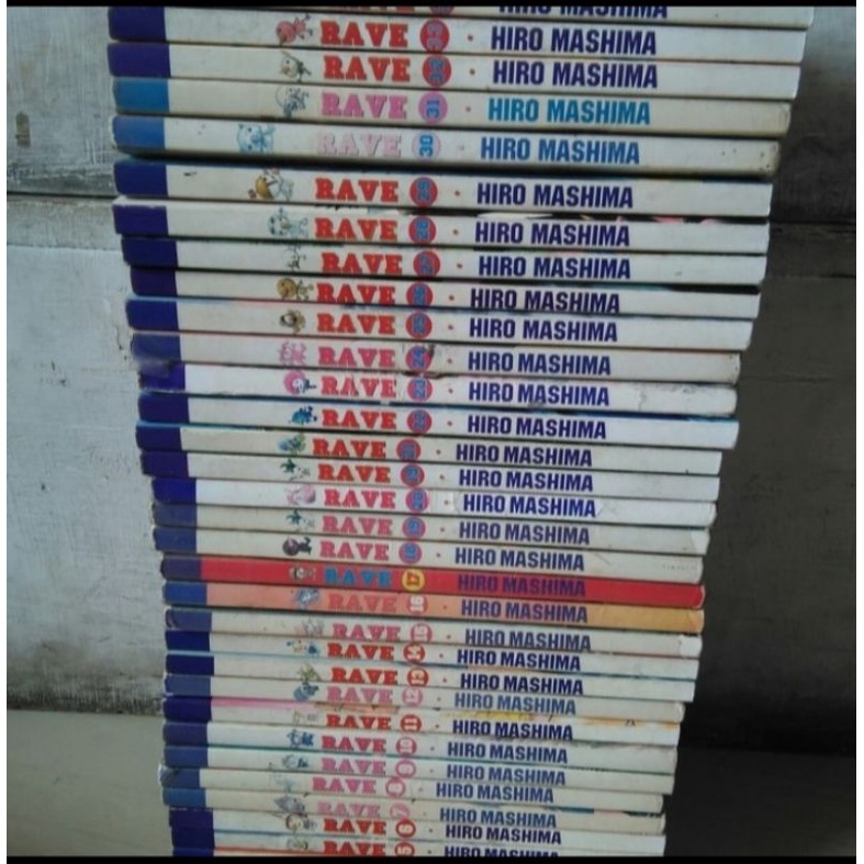 Komik Set Recomended RAVE by Hiro Mashima
