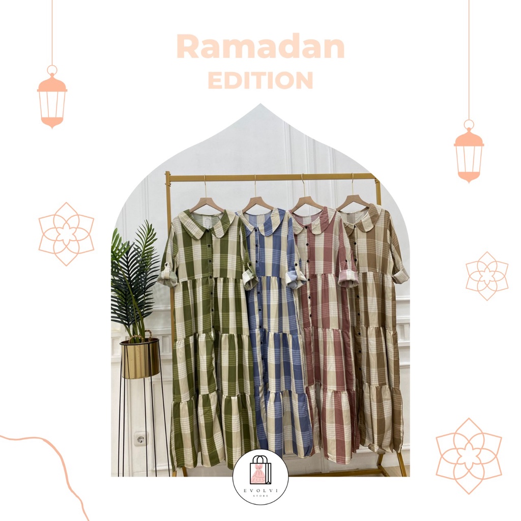 Baju Gamis Luxia Shakila Import