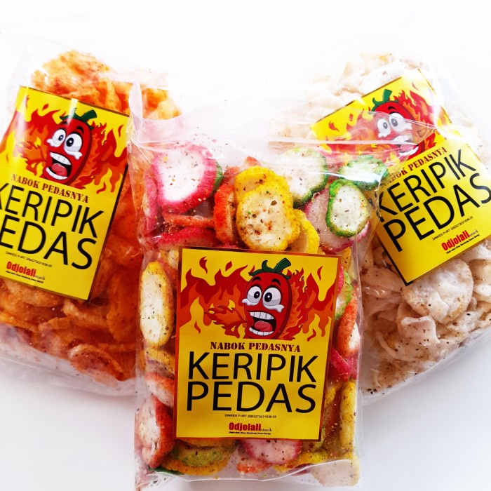 

Q121Sa Paket Aneka Kerupuk Seblak Pedas Khas Bandung Odjolali Snack Murah D51qs44