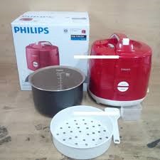 PHILIPS Rice Cooker Magic Com 2L HD 3129 Penanak Nasi philips