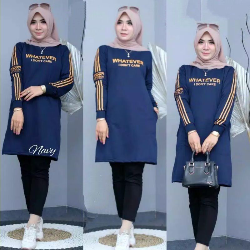 TUNIK KAOS BABYTERRY | TUNIK WANITA TERBARU