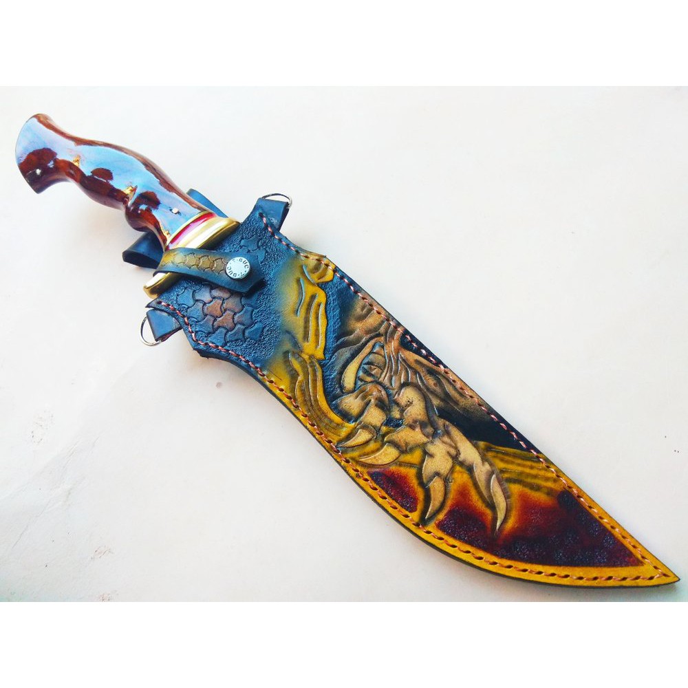 Pisau Bowie Pisau Berburu Pisau Hunting Premium