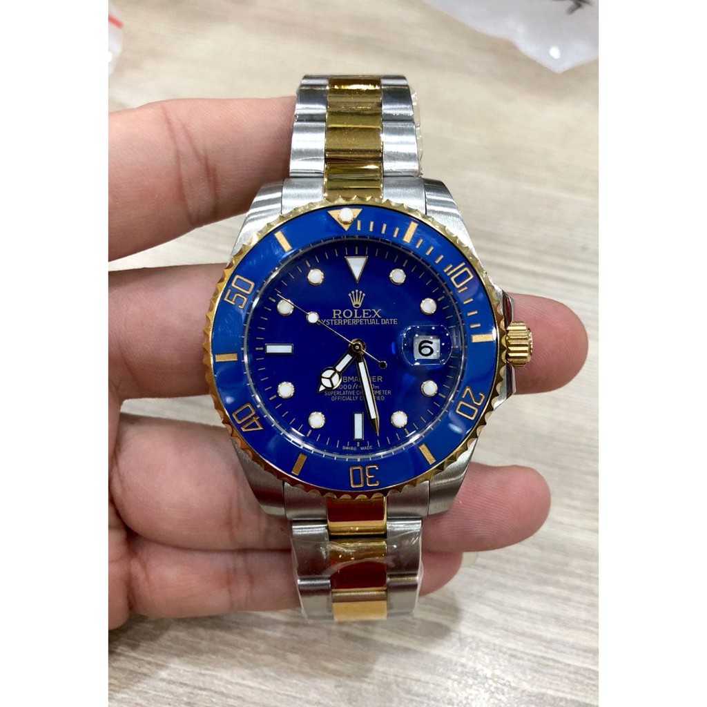 Jam Tangan Pria Rolex Submariner Sapphire Ring Ceramic