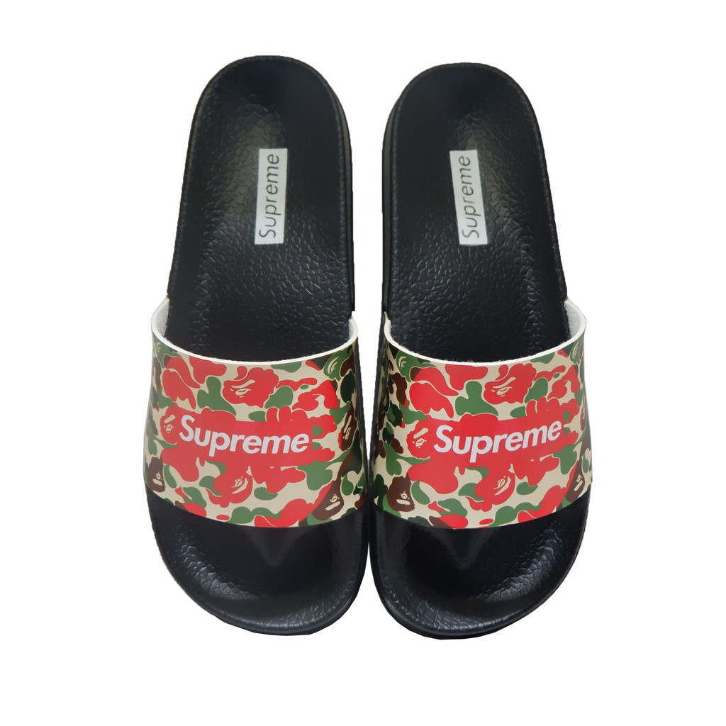 SANDAL SLIDE SUPREME SANDAL SLIDE PRIA SUPREME SELOP KASUAL PRIA SENDAL SUPREME SLOP SLIP-ON