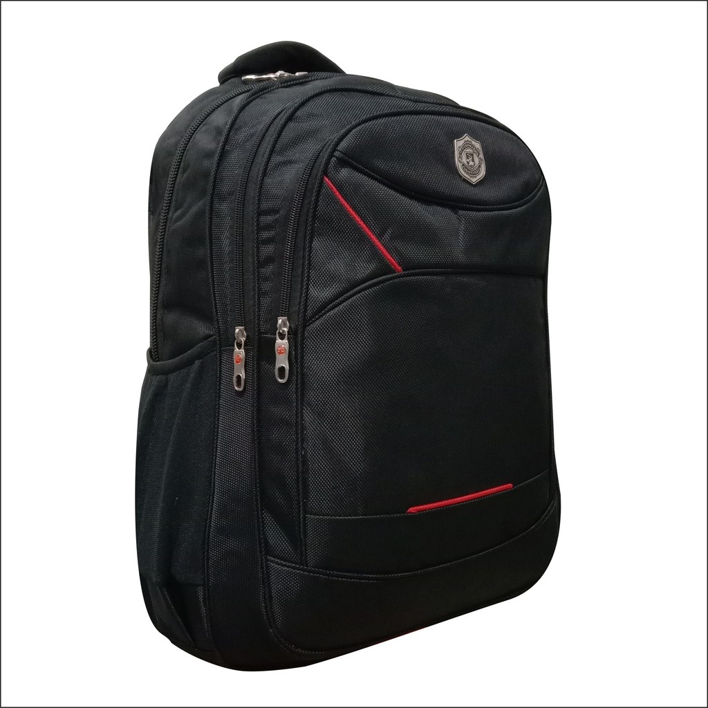 PG 9714- Tas Punggung Ransel Laptop Model Polo Ukuran 18 Inch Pria Wanita Bahan Tebal Waterproof