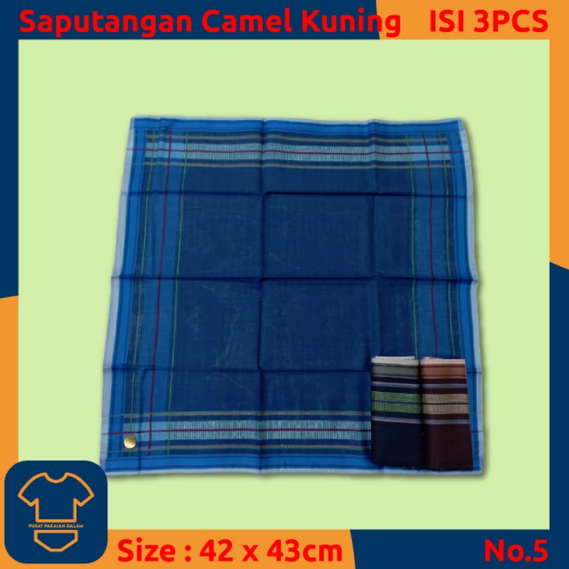 SAPUTANGAN CAMEL KUNING