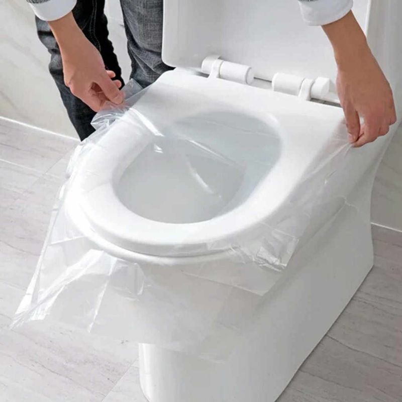 Toilet Seat Cover / Disposable Plastik Toilet / Plastik Alas