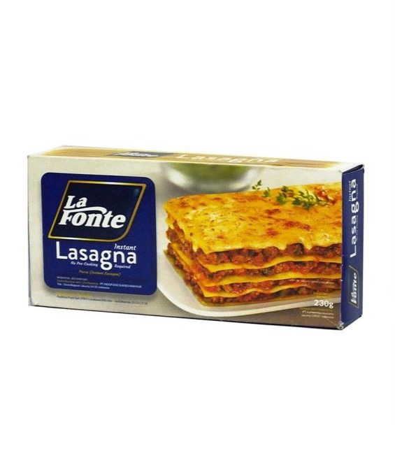 

La Fonte Instant Lasagna Pasta 230 Gr