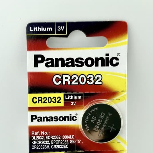 Panasonic Baterai CMOS CR2032 Lithium Battery 3V | Shopee Indonesi   a