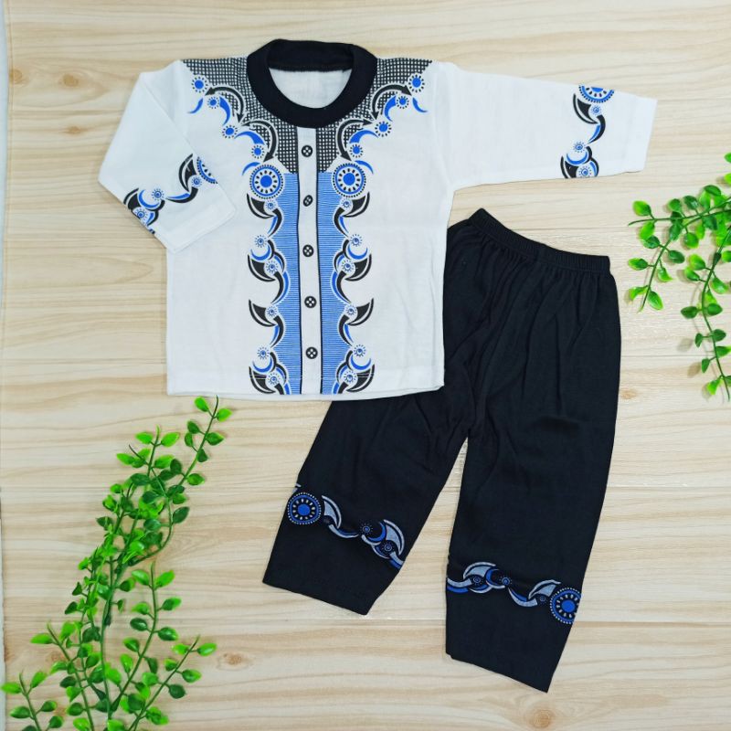 Baju Koko Anak size 0-9bulan, Pakaian Anak Laki-laki, Baju Bayi Laki-laki, Setelan Anak, Baju Aqiqah