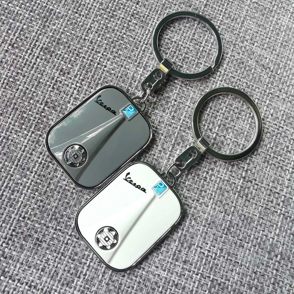 Lanfy Vespa Gantungan Kunci Aksesoris Motor Untuk Vespa PRIMAVERA Untuk Vespa GTS Key Holder Zinc alloy Scooter Key chain