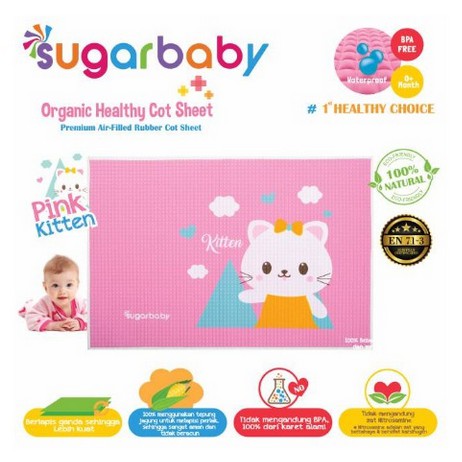 Perlak Bayi Sugar Baby Perlak Karet Bayi  SUGAR BABY ALAS Ompol ORGANIC SNI