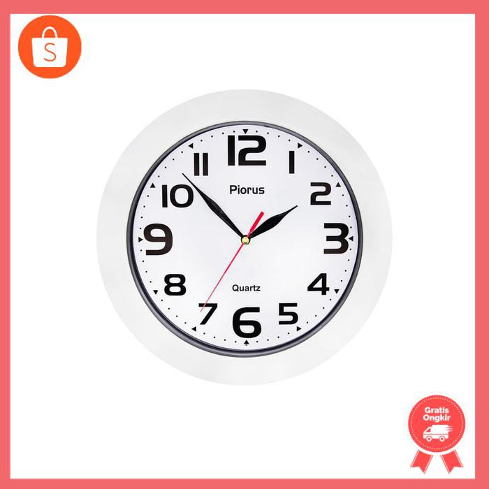 Jam Dinding 30cm Flat
