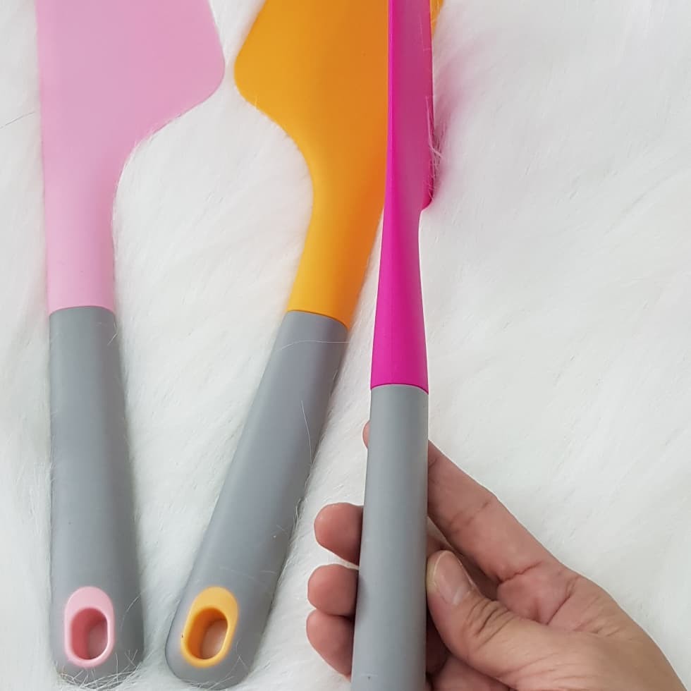 super big silicone rubber spatula /adukan kue / spatula jumbo