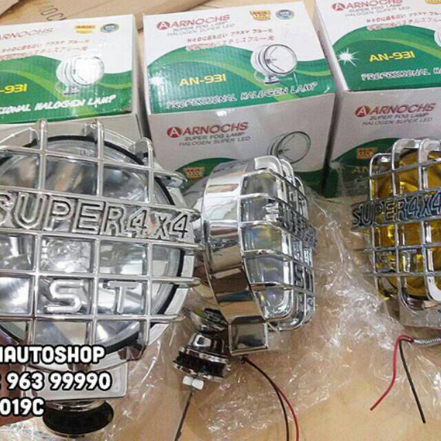 Fog Lamp Lampu Sorot Baja Laser Jaring 6 Inchi 4x4 Super