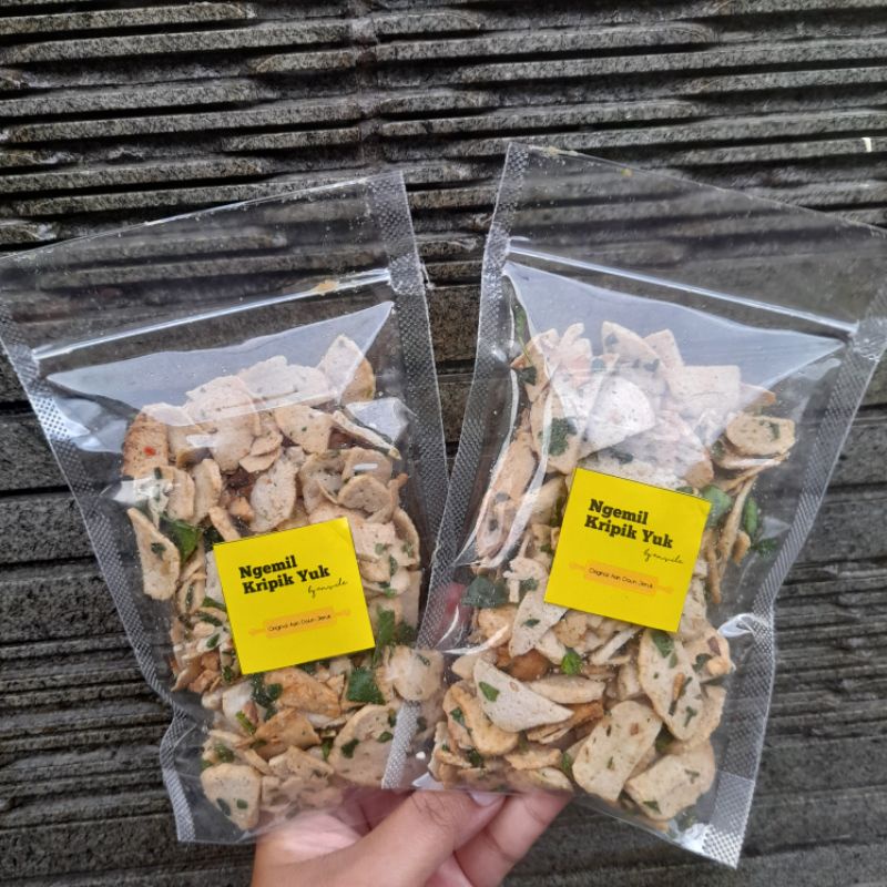 

(100g) KRIPIK KRIUK BASRENG ORIGINAL DAUN JERUK