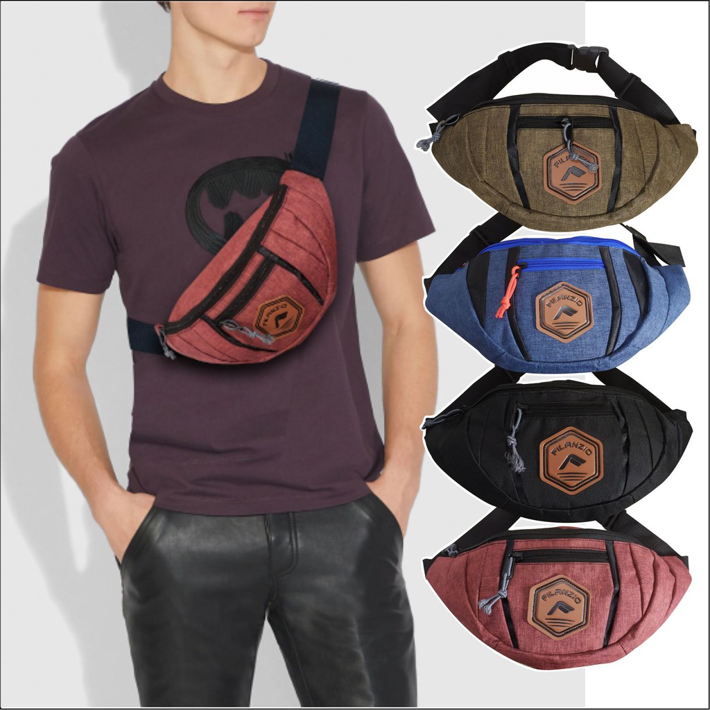 Tas  Selempang Waistbag Distro Cordura Kanvas Bisa Untuk Tas Pinggang Termurah Keren Kasual - PG 8815