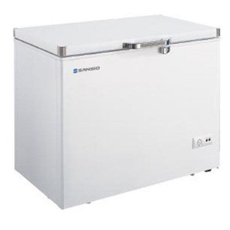 Chest freezer Sansio SAN-333F kapasitas 333L 162 watt