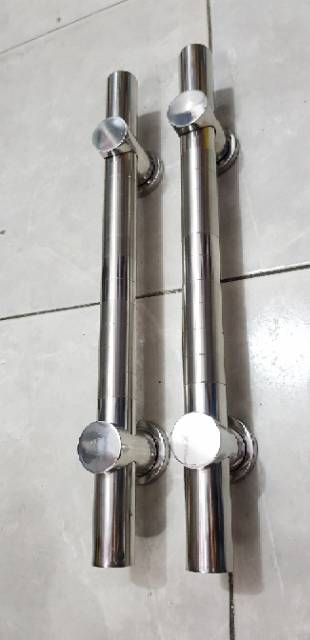 Handle pintu stainless bulat 45cm anti karat PROMO