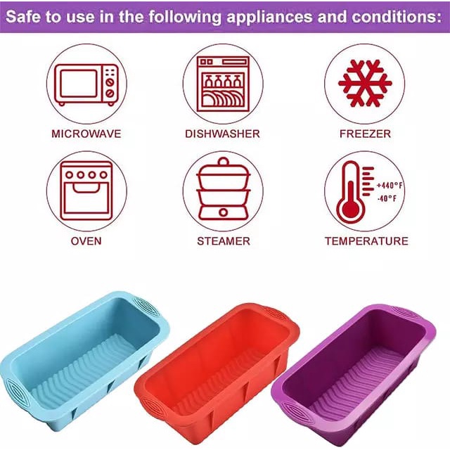 Cetakan Silicone Baking Roti bread Silicone Baking Molds Cetakan Roti Baking Molds Silicone Bakery Serbaguna