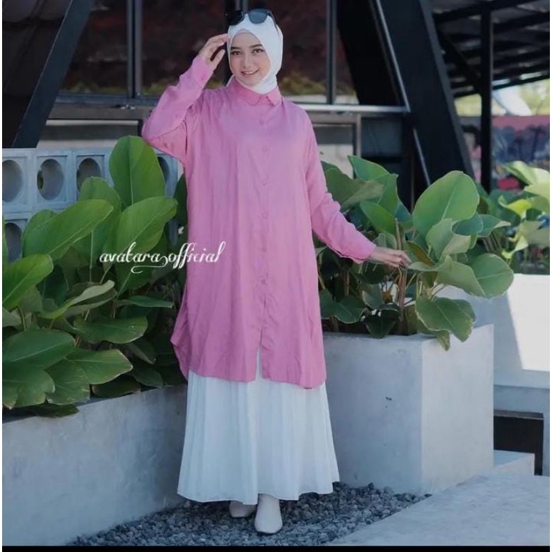 SARAS LONG TUNIK JUMBO/TUNIK BUSUI/TUNIK CANTIK