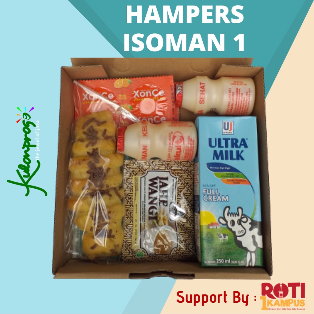 

Hampers Isoman Parcel PPKM Level 1 By Roti 1 Kampus Parsel Makanan Kesehatan Healthy Set Box Jogja Kulon Progo