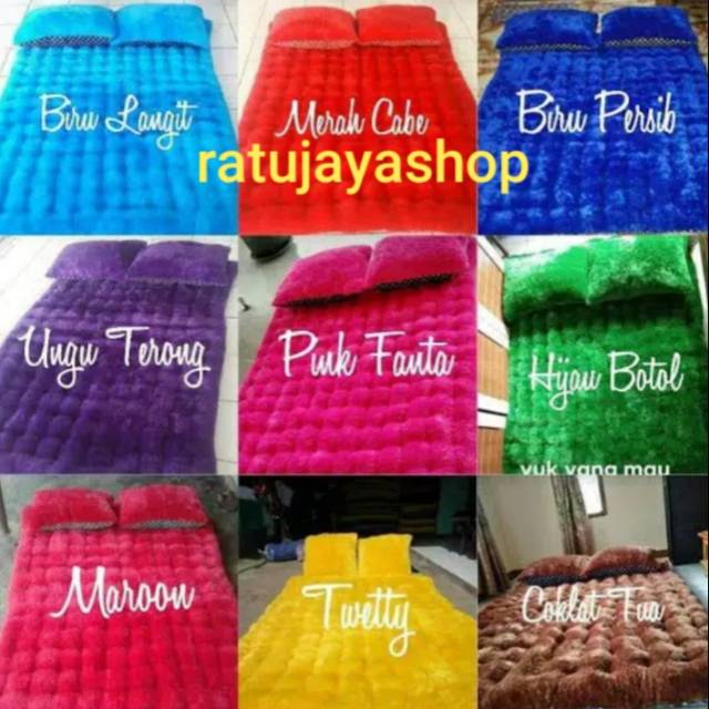 Kasur Gender Rasfur B2 Size 140x180cm isi kapuk asli ringan