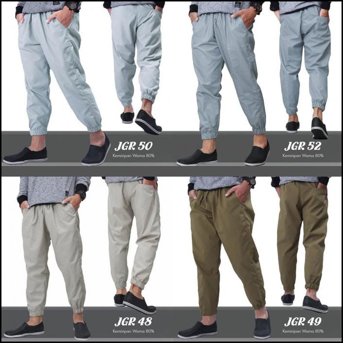 HOT DEAL CELANA SIRWAL , SIRWAL JOGER, CELANA JOGER L-XL - HIJAU ARMY 