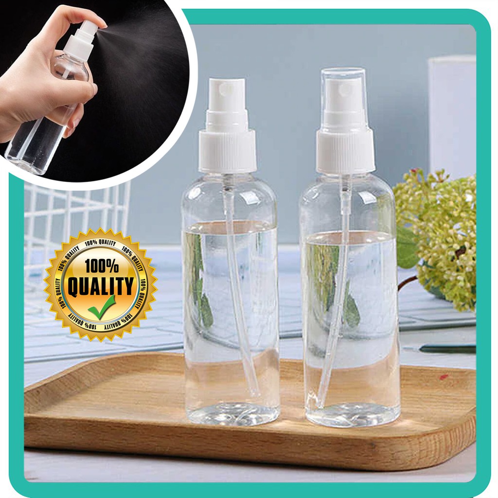 Botol Spray Botol Semprot Isi Ulang PET Tebal Botol Hand sanitizer Facemist Parfum