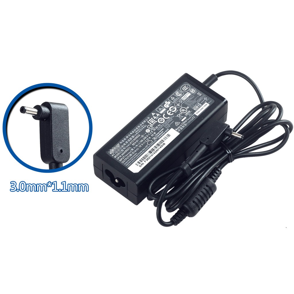 Adaptor Acer Aspire Es1 512 Es1 11 19v 2 37a Original colokan kecil