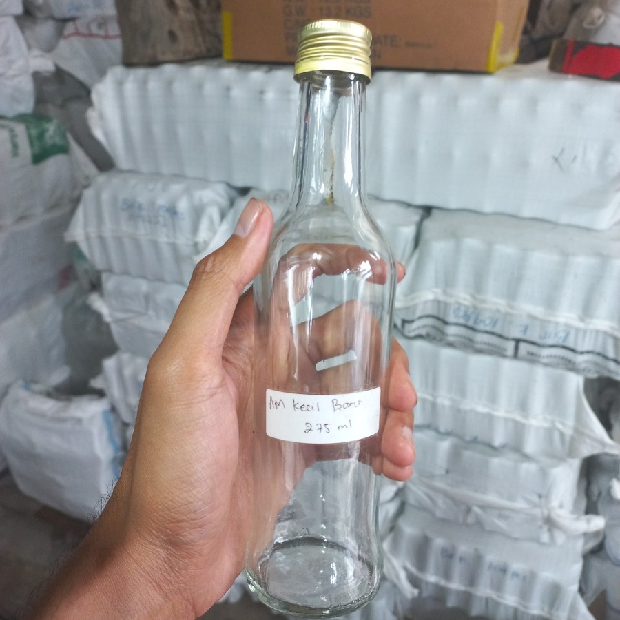 Jual Botol Kaca Am 275ml Termasuk Tutup 10 Botol Shopee Indonesia 6436