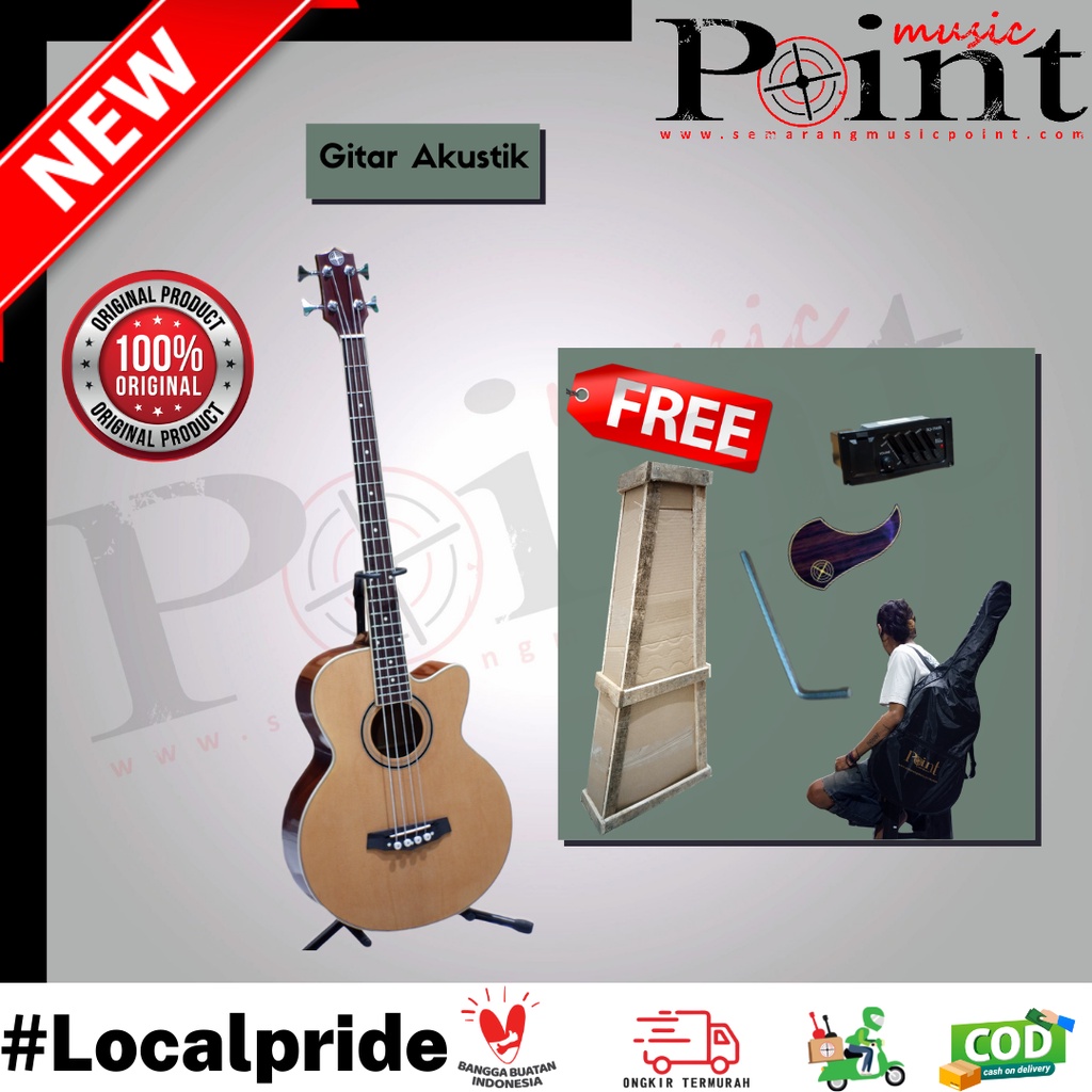 BASS AKUSTIK dan AKUSTIK ELEKTRIK ORIGINAL