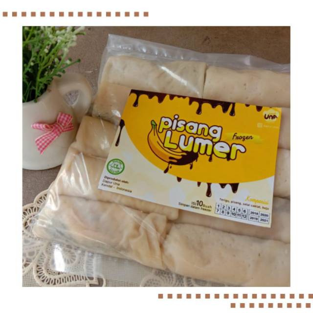 

Pisang Lumer Coklat Frozen Food (Dapur Una)