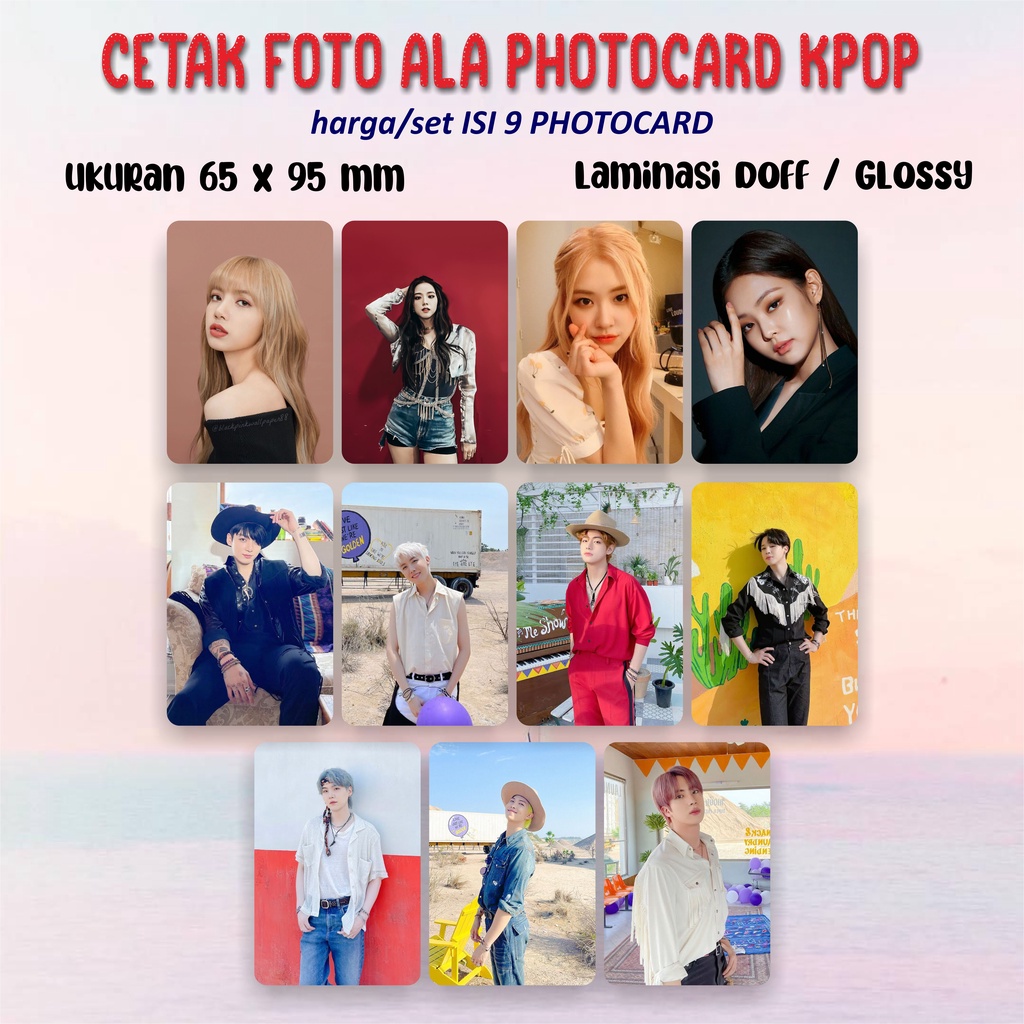 PHOTOCARD (cetak foto ala KPOP)