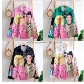 Kemeja Fashion Wanita Import Pink
