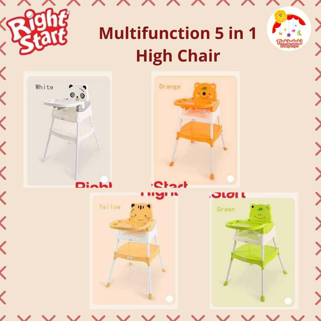 Right Start Multifunction 5in1 High Chair