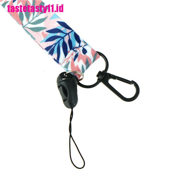 【TTID】leaves neck strap lanyards for keys id card phone straps holder diy hang