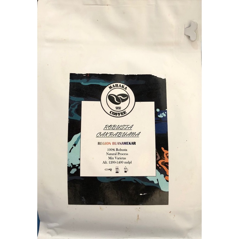 

MAHAKA KOPI ROBUSTA CAKRA BUANA 200 Gr (Premium)