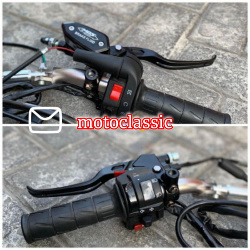 holder ksr stang stir day domino set handgrip kaze holder vixion paket cb gl mp rx king / master rcb-2