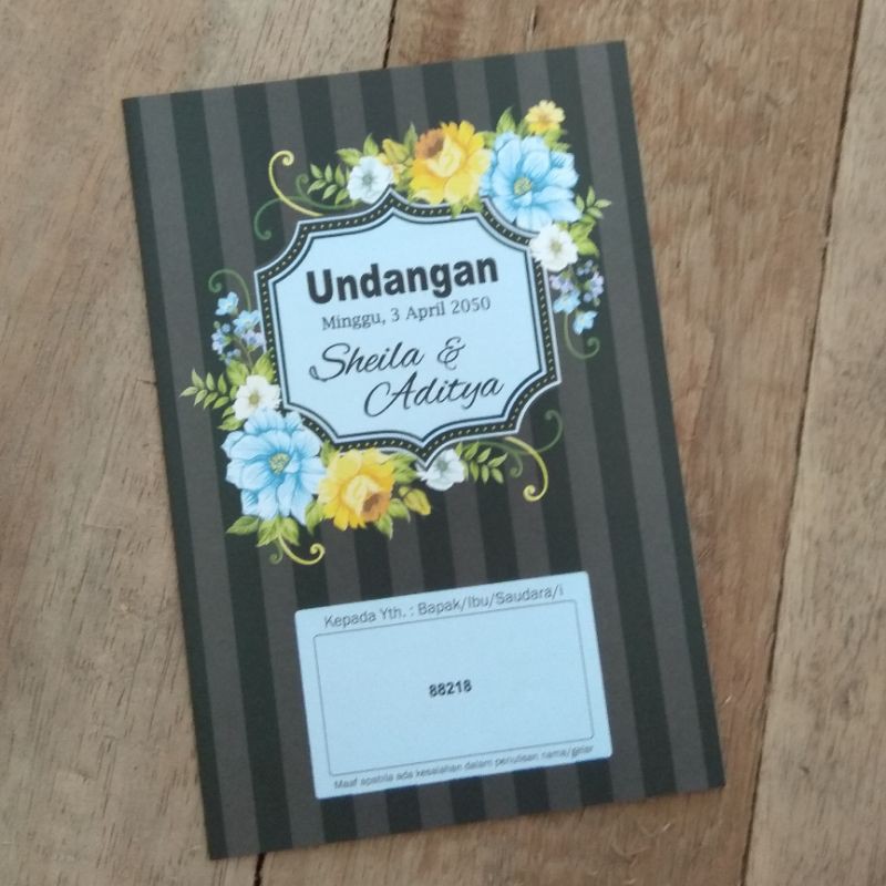 Undangan Erba 88218 BACA DESKRIPSI