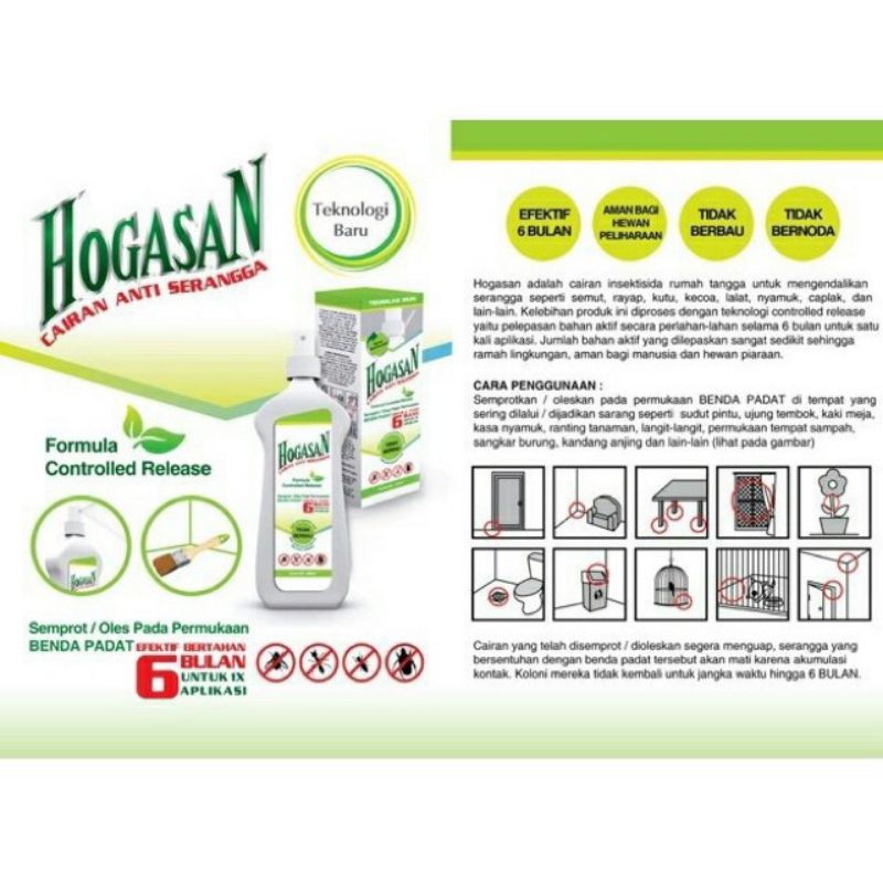 Hogasan Cairan Anti Serangga 200 ml