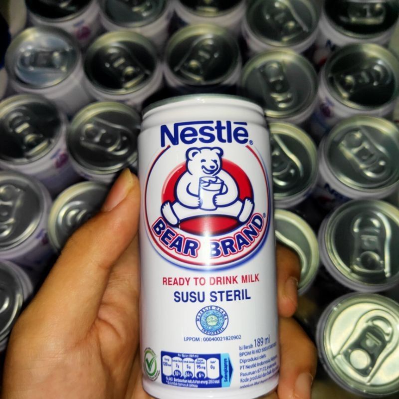 

NESTLE BEAR BRAND SUSU STERIL SUSU BERUANG 189ml