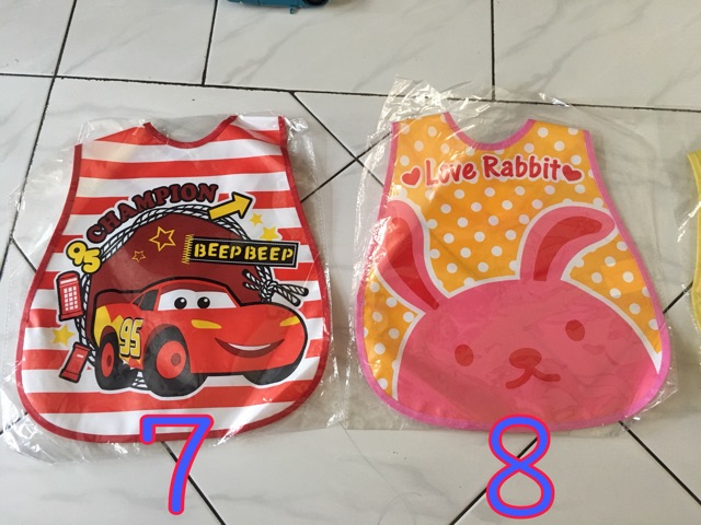 Celemek / Slaber Makan Anak / Bayi Apron anak