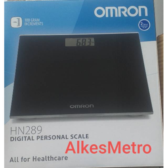 TIMBANGAN INJAK DIGITAL/TIMBANGAN BERAT BADAN DIGITAL/SCALE OMRON HN289