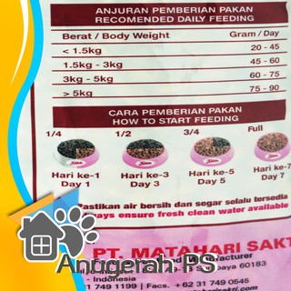 Makanan Kucing Felibite  Cat  Food  Repack 500 gram Shopee 