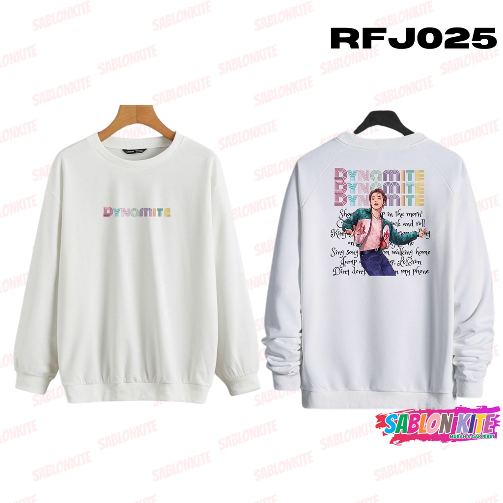 MURAH!!! HOODIE SWEATER KPOP JIMIN DYNAMITE SONG RFJ025