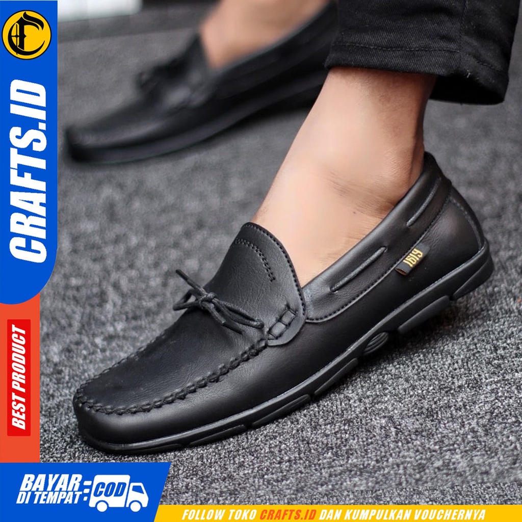 CRAFTS Lofga - Sepatu Formal Pria Pantofel Oxford