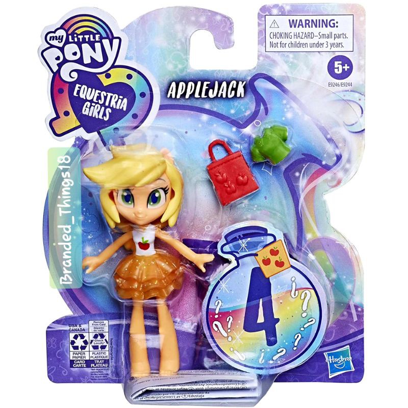 MLP My Little Pony Equestria Applejack Apple Jack Human Shape Pony Potion Action Figure Figur