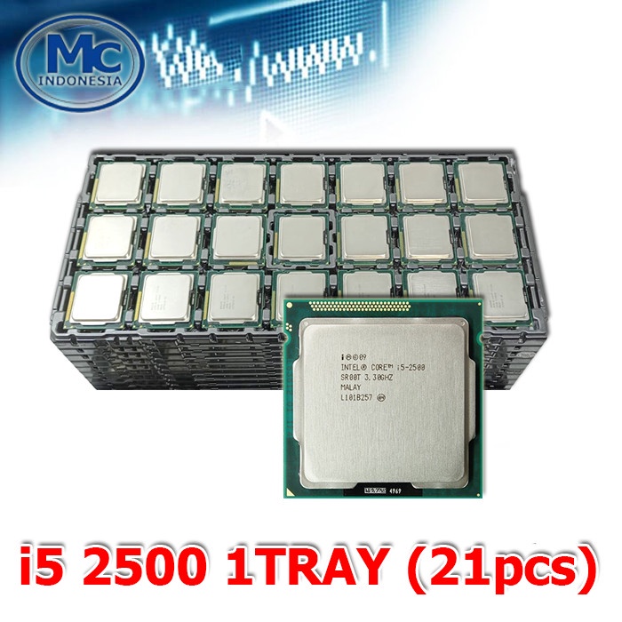 PROCESSOR INTEL CORE i5 2500 SOCKET 1155 1 TRAY