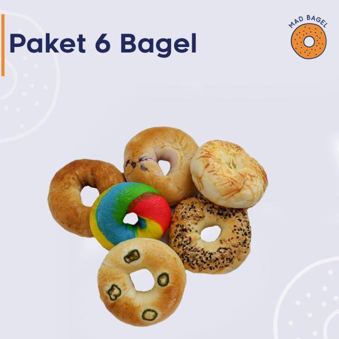 

(COD) Paket 6 Bagel